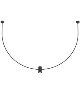 Shilo Pendant lamp no. C - Black (1260 mm) 5089