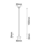 Small pendant lamps - Shilo Pendant lamp no. mini - White (80 mm) 5164 - product 2