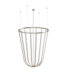 Pendant lamps - Shilo No. moon A Z pendant lamp - Platinum matt (600 mm) 5144 - product 1