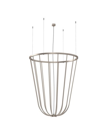 Shilo Lampa wisząca no. moon A Z - Platyna mat (600 mm) 5144