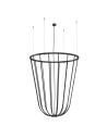 Shilo No. moon A Z pendant lamp - Black (600 mm) 5145