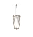 Pendant lamps - Shilo No. moon I Z pendant lamp - Platinum matte (400 mm) 5146 - product 1