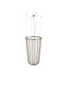 Shilo No. moon I Z pendant lamp - Platinum matte (400 mm) 5146