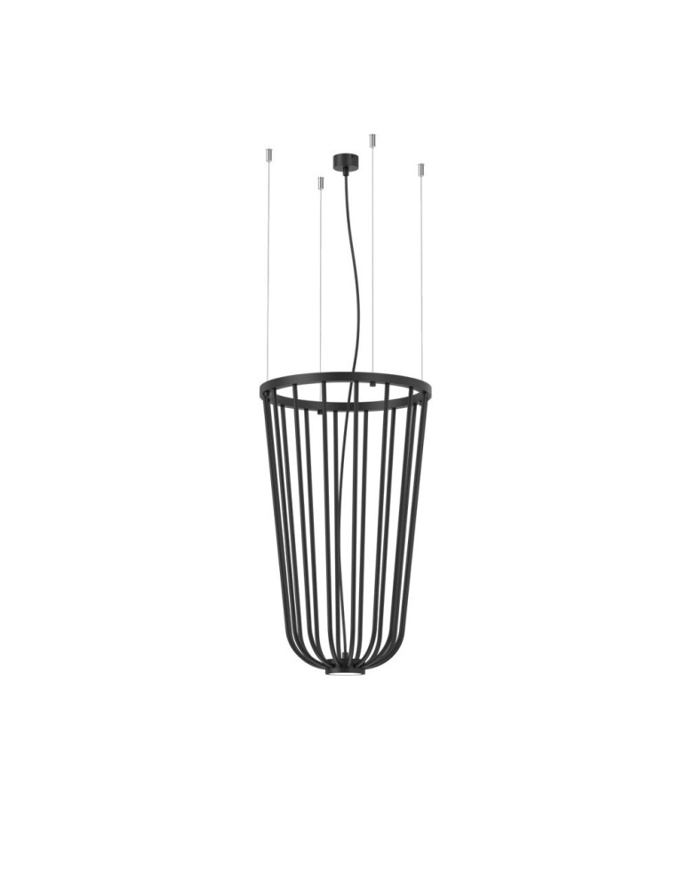 Pendant lamps - Shilo Pendant lamp no. moon I Z - Black (400 mm) 5147 - product kolory-swiatla.pl 1