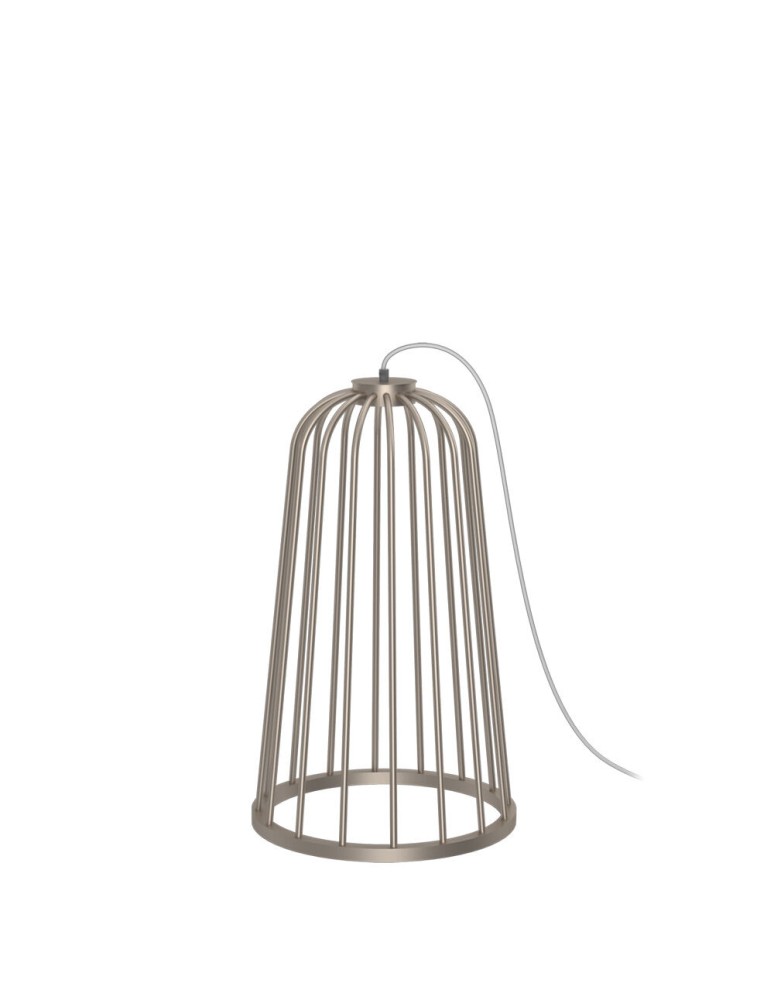 Floor lamps - Shilo Floor lamp no. moon I F - Platinum matt (650 mm) 2009 - product kolory-swiatla.pl 1