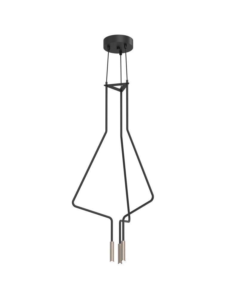Pendant lamps - Shilo Pendant lamp no. Vi 3 - Black (1154 mm) 5140 - product kolory-swiatla.pl 1