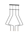Shilo Pendant lamp no. Vi 4 - Black (1120 mm) 5141