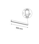 Surface-mounted beam lamps - Shilo Plafon Numata - Black (900 mm) 4000K 8658 - product 2