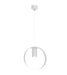 Industrial pendant lamps - Shilo Pendant lamp Ortiga 1 - White (200 mm) 5042 - product 1