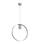 Industrial pendant lamps - Shilo Pendant lamp Ortiga 2 - Platinum matt (300 mm) 5152 - product 1