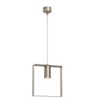 Industrial pendant lamps - Shilo Pendant lamp Ortiga 4 - Platinum matte (200 mm) 5046 - product 1