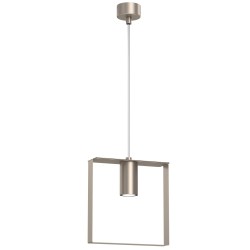 Shilo Lampa wisząca Ortiga 4 - Platyna mat (200 mm) 5046