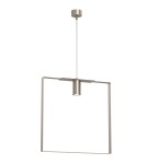 Industrial pendant lamps - Shilo Pendant lamp Ortiga 6 - Platinum matt (400 mm) 5159 - product 1