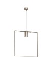 Shilo Pendant lamp Ortiga 6 - Platinum matt (400 mm) 5159