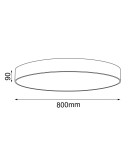 Round ceiling lamps - Shilo Plafond Sengo 80 - White (90 mm) 1299 - product 2