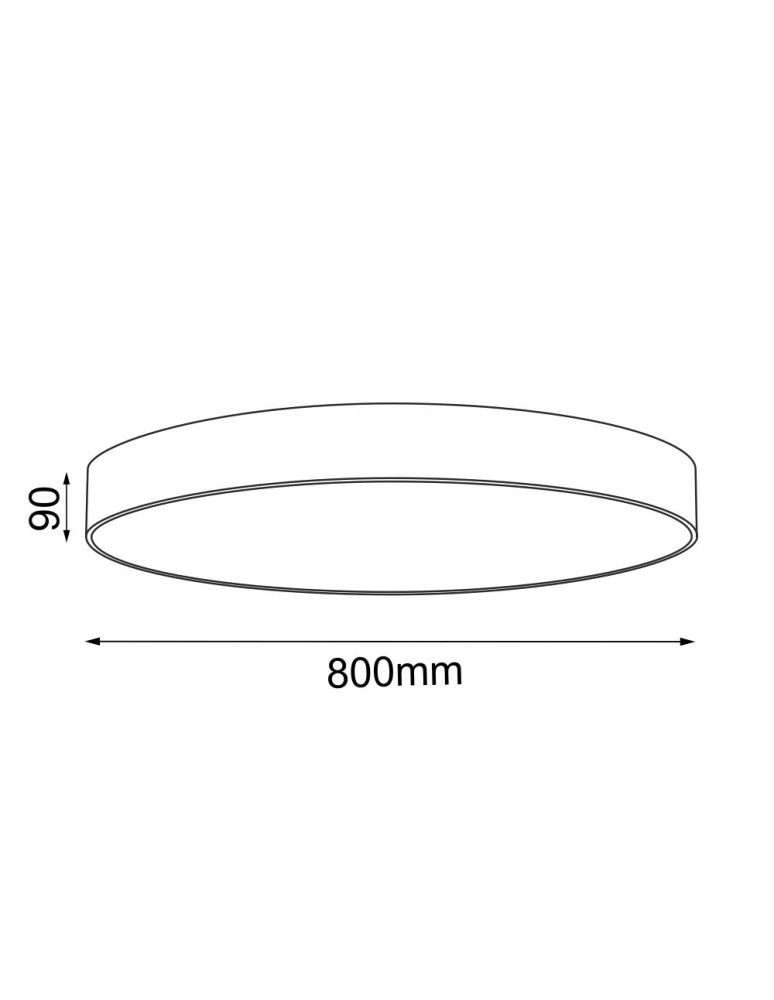 Round ceiling lamps - Shilo Plafond Sengo 80 - White (90 mm) 1299 - product kolory-swiatla.pl 2