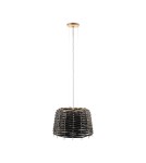 Pendant lamps - Shilo Suami O 60 Pendant Lamp - Matte Black Platinum (630 mm) 5090 - product 1