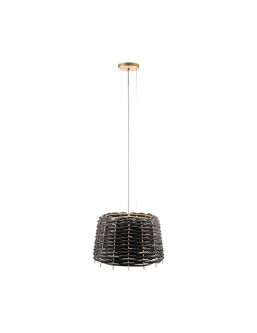 Shilo Suami O 60 Pendant Lamp - Matte Black Platinum (630 mm) 5090