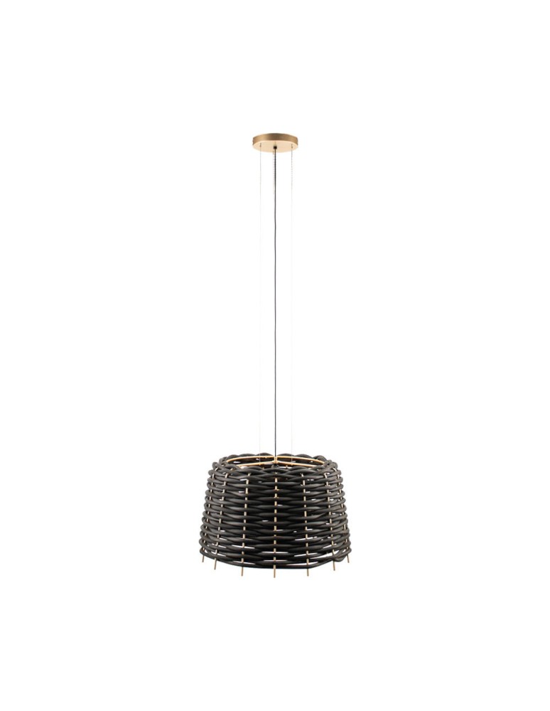 Pendant lamps - Shilo Suami O 60 Pendant Lamp - Matte Black Platinum (630 mm) 5090 - product kolory-swiatla.pl 1
