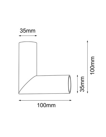 Shilo Corner for Mafra modular system - Black 5108 - product 2