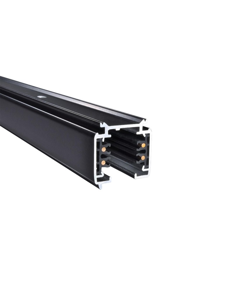 3 phase buses - Shilo Surface-mounted busbar 3F 230V - Black (1 m) 8097 - product kolory-swiatla.pl 1