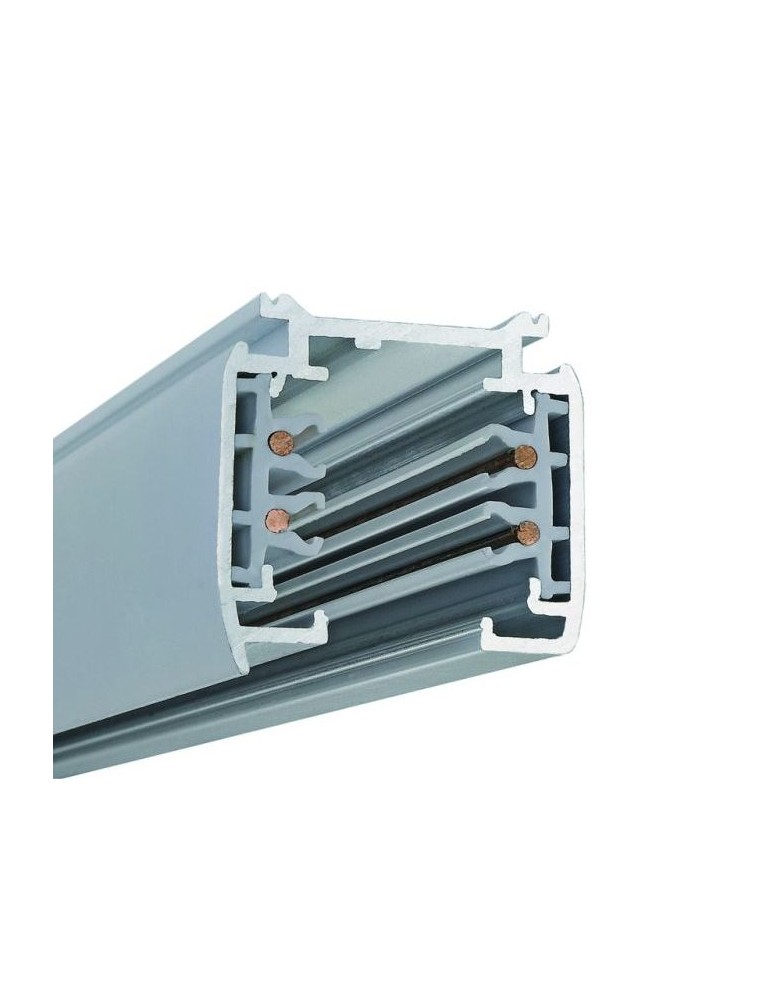 3 phase buses - Shilo Surface-mounted busbar 3F 230V - White (1 m) 8098 - product kolory-swiatla.pl 1