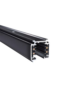 Shilo Surface-mounted busbar 3F 230V - Black (2 m) 8099
