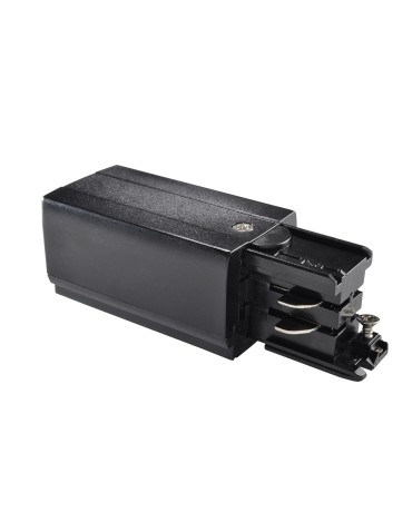 Shilo Power supply left for 3F 230V busbar - Black 8105