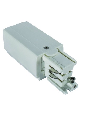 Shilo Power supply left for 3F 230V busbar - White 8106