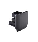 Accessories for 3 phase busbars - Shilo Termination for surface-mounted busbar 3F 230V - Black 8109 - product 1