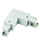 Accessories for 3 phase busbars - Shilo Switch L replacement left-right for 3F 230V busbar - White 8118 - product 1