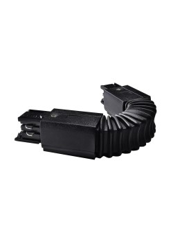 Shilo Łącznik L elastyczny szynoprzewodu 3F 230V - Czarny 8119