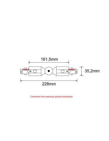 Shilo L-bend busbar connector 3F 230V - Black 8121 - product 2