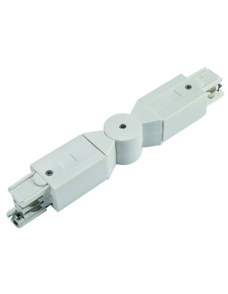 Accessories for 3 phase busbars - Shilo L-bend busbar switch 3F 230V - White 8122 - product kolory-swiatla.pl 1