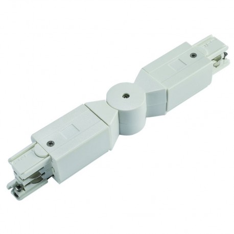 Shilo Łącznik L zginany szynoprzewodu 3F 230V - Biały 8122