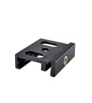 Accessories for 3 phase busbars - Shilo Mounting bracket for surface-mounted busbar 3F 230V - Black 8127 - product 1