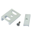 Accessories for 3 phase busbars - Shilo Mounting bracket for surface-mounted busbar 3F 230V - White 8128 - product 1
