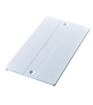 Accessories for 3 phase busbars - Shilo Switch cover I for flush-mounted busbar 3F 230V - White 8134 - product 1