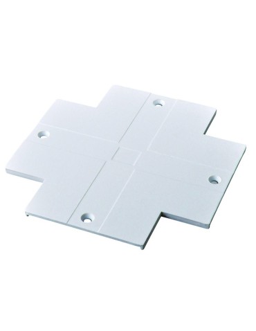 Shilo X switch cover for flush-mounted busbar - White 8136