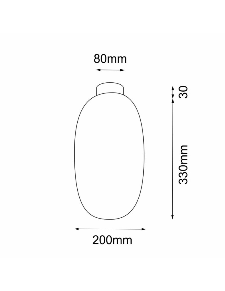 Modern ceiling lamps - Shilo Plafond Tanpo I - Black (200 mm) 1093 - product kolory-swiatla.pl 2