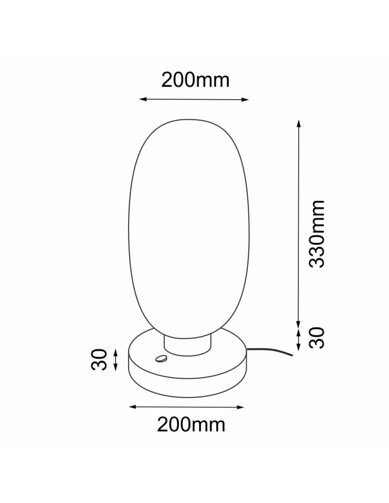 Table lamps - Shilo Tanpo I G Table Lamp - Black (200 mm) 2033 - product kolory-swiatla.pl 2
