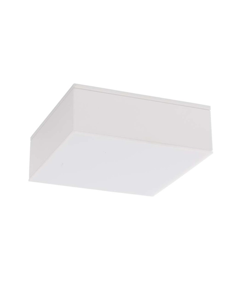 Bathroom ceiling lamps - Shilo Plafond Tottori IL - White IP44 (100x100 mm) 3000K 7725 - product kolory-swiatla.pl 1
