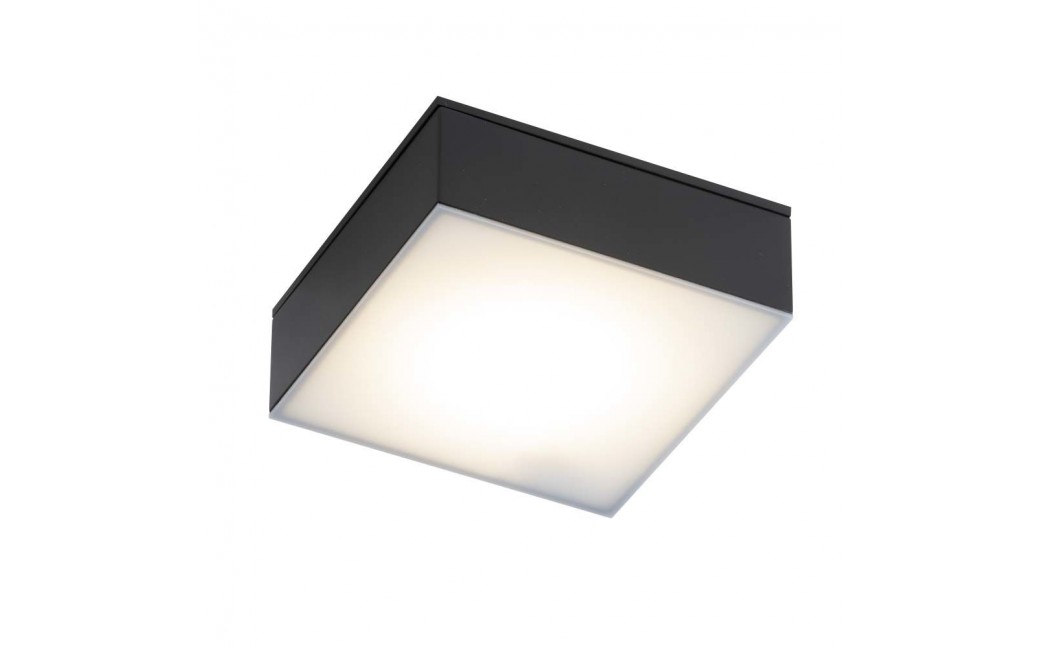 Shilo Plafon Tottori IL - Czarny IP44 (100x100 mm) 3000K 8057