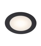 Recessed lamps with hermetic shade - Shilo Tottori Il recessed lamp - Black (125 mm) IP44 3000K 8058 - product 1