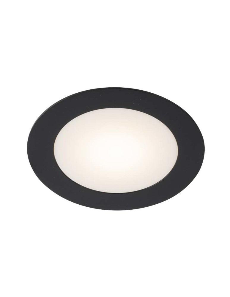 Recessed lamps with hermetic shade - Shilo Tottori Il recessed lamp - Black (125 mm) IP44 3000K 8058 - product kolory-swiatla.pl 1