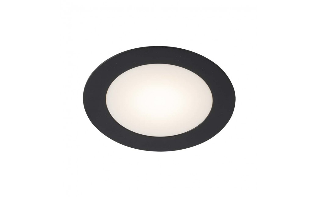 Shilo Lampa wpuszczana Tottori Il - Czarna (125 mm) IP44 3000K 8058