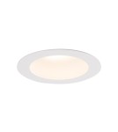 Recessed lamps with hermetic shade - Shilo Tottori IL recessed lamp - White (125 mm) IP44 4000K 8580 - product 1