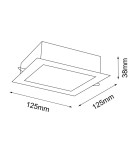 Recessed lamps with hermetic shade - Shilo Tottori IL recessed lamp - White (125 mm) IP44 4000K 8582 - product 2