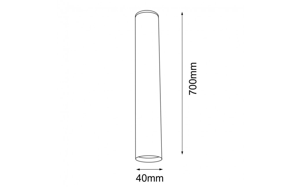 Shilo Plafon Yabu 70 - Czarny (700 mm) 1090