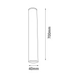 Ceiling luminaires for replaceable light source - Shilo Plafond Yabu 70 - White (700 mm) 1092 - product 2